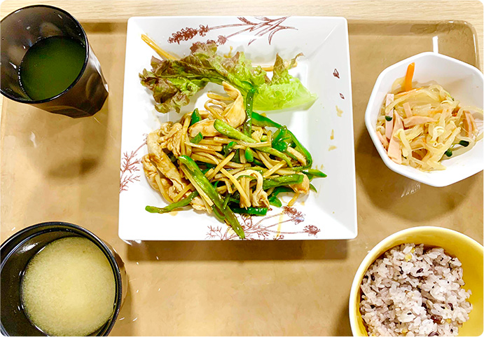 社員食堂の様子