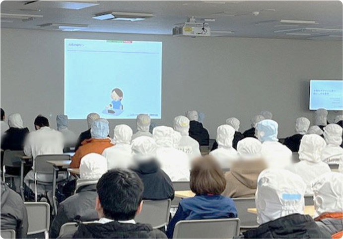 健康教育の様子