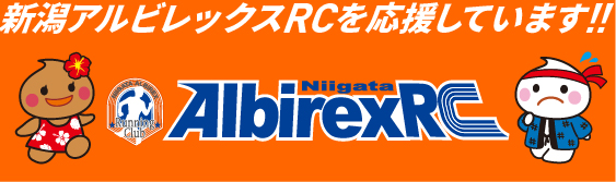 新潟アルビレックスRCを応援しています!!